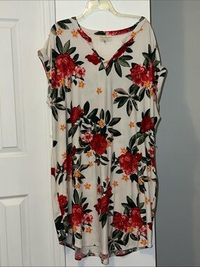 Soft floral dress